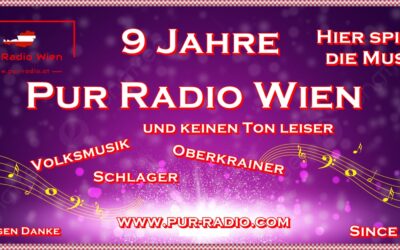 Pur Radio Wien feiert 9 Jahre