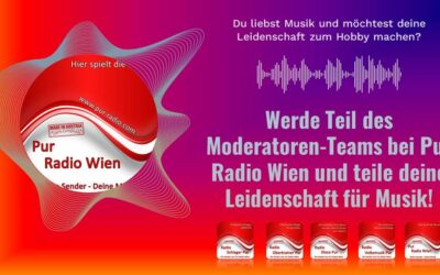 Werde Teil des Moderatoren-Teams bei Pur Radio Wien